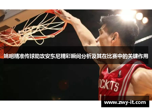 姚明精准传球助攻安东尼精彩瞬间分析及其在比赛中的关键作用